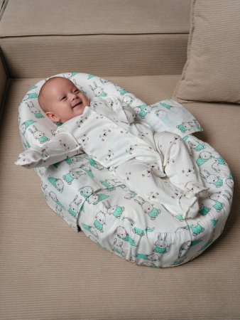 Подушка c эффектом памяти «Baby-Люлька» / зайчики