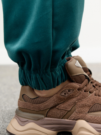 Женский костюм Альба / изумрудный