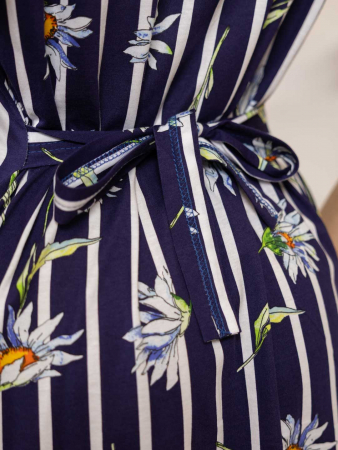 Женский халат мод.469/37 / Индиго