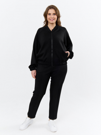 Женский бомбер Нео-1 БО-004 / чёрный