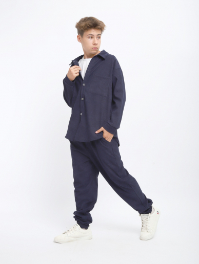 Детский костюм "Вельвет" / Темно-синий