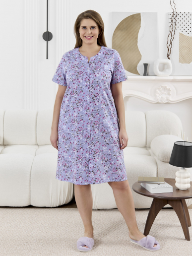 Женский халат Забвение-2 Х-773 / сиреневый