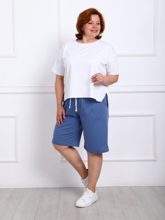 Женские шорты Ранчо / голубой