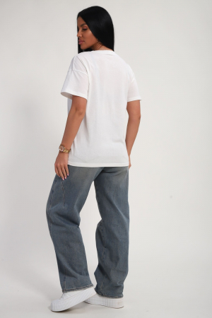 Женская футболка 85668 / белый