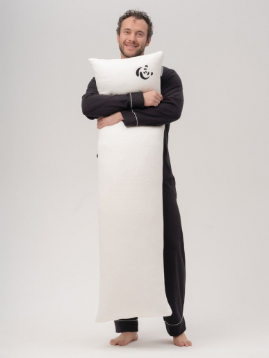 Подушка с эффектом памяти PandaHug "Body pillow" дробленное ППУ