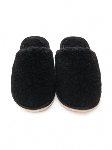 Тапки меховые / черные