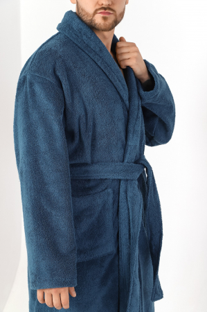 Халат мужской Комфорт-4 / Петроль