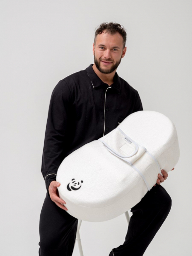 Подушка для новорождённого PandaHug classic Baby Кокон