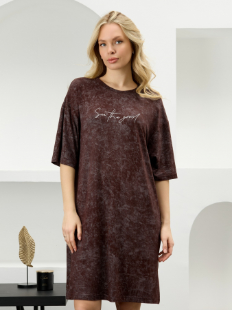 Женская туника Миэла-1 / шоколадный