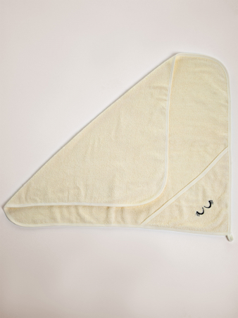 Детское полотенце махровое с уголком ПУМ_75_90 / Расцветки в ассортименте