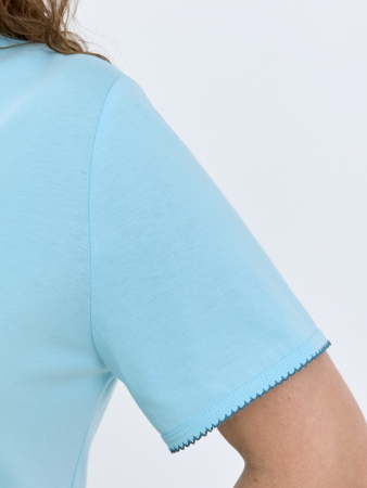 Женская пижама Айрис-2 П-509 / голубой