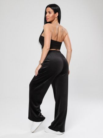 Женские брюки Марлена макси / черный