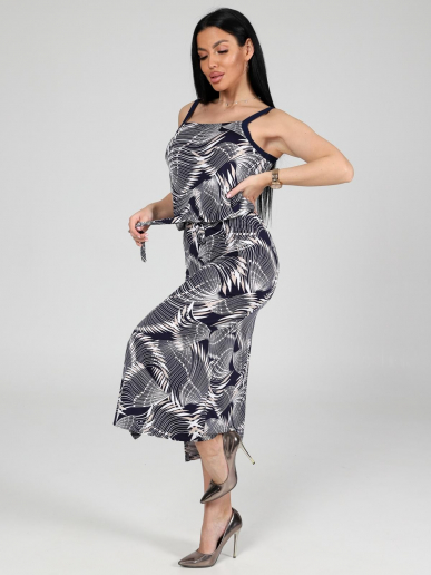 Женский сарафан Приморье / темно-синий