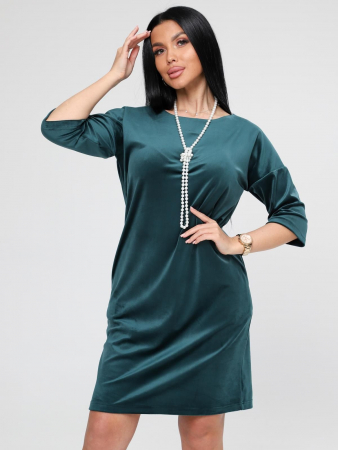 Женское платье Дарвиния / изумруд