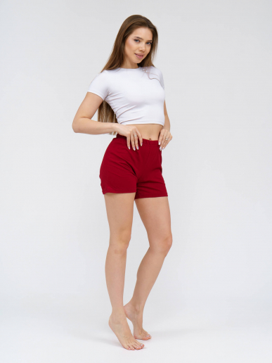 Женские шорты кулирка / расцветки в ассортименте