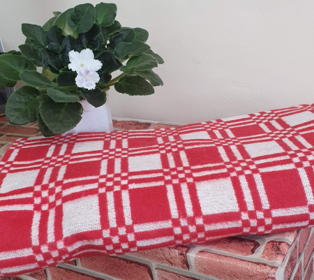 Одеяло байковое 400 гр. 100% хлопок / расцветки в ассортименте