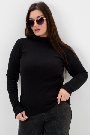 Женская водолазка 52713 / черный