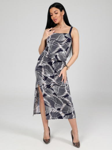 Женский сарафан Приморье / темно-синий