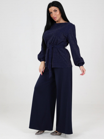 Костюм женский Цепочка / синий