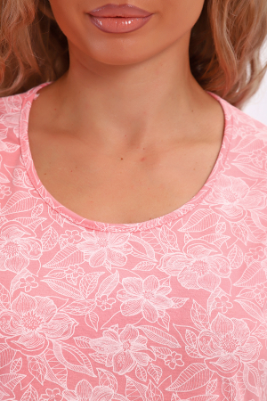 Женская сорочка 30142 / розовый