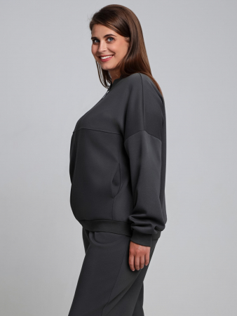 Женский бомбер Авенсис-1 / графитовый