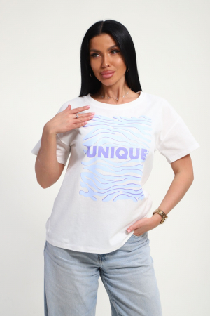 Женская футболка 85663 / белый