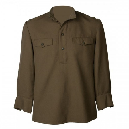 Гимнастерка солдатская саржа