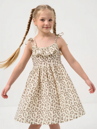 Детский сарафан "Аленушка" / Бежевый