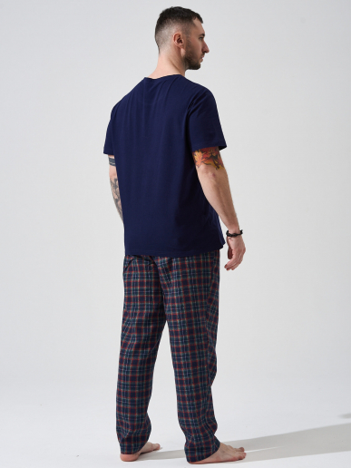 Мужская пижама "Авангард" 2390-К/Ф / Чернильный