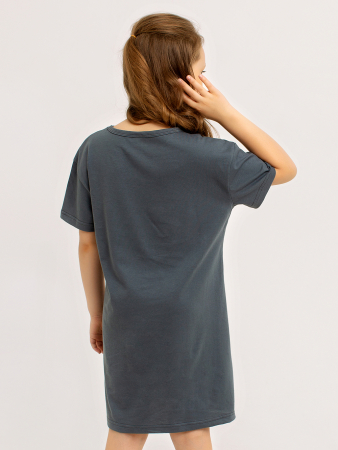 Платье детское "Милашка" арт. дк335 / серый