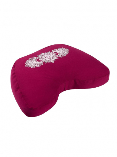 Подушка для йоги "Трапеция релакс" / бордо