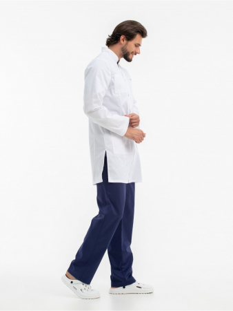 Халат медицинский мужской сансара 100.4 / Белый