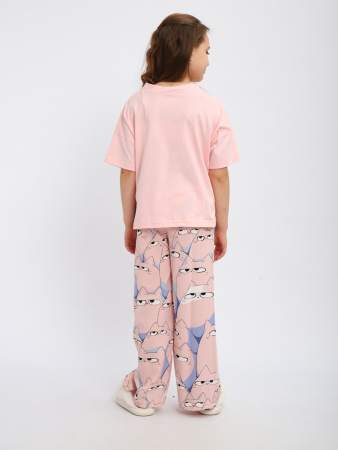 Детская пижама "Друзья" / Розовый