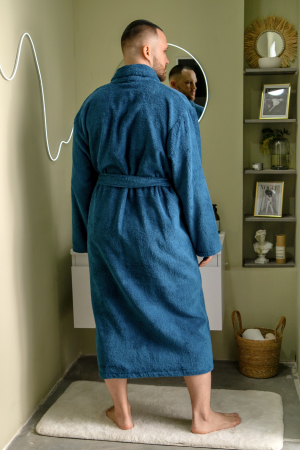 Халат мужской Комфорт-4 / Петроль