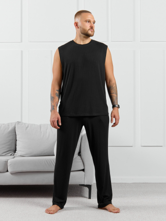 Майка мужская Алессандро-2 / чёрный