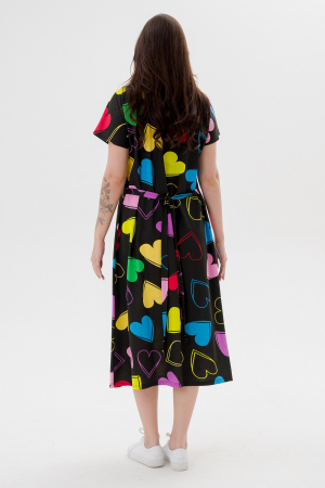 Платье женское из кулирки Миранда / Солнечное сердце