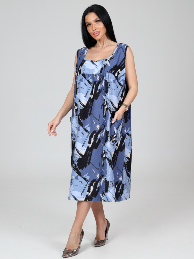 Женский сарафан МАКСИ СК-345 / Айсберг