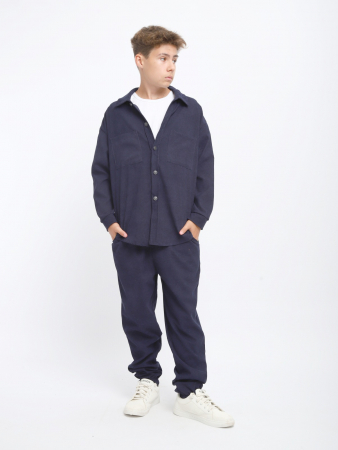 Детский костюм "Вельвет" / Темно-синий