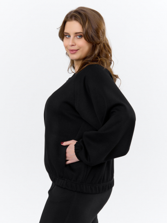 Женский бомбер Нео-1 БО-004 / чёрный