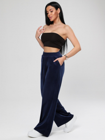 Женские брюки Марлена макси / синий