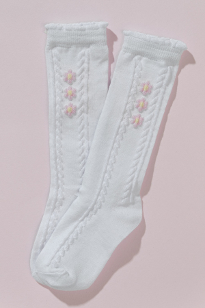 Детские гольфы Незабудка (набор 2 пары) / белый