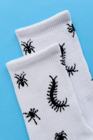 Носки стандарт мужские Сороконожка (набор 2 пары) / белый