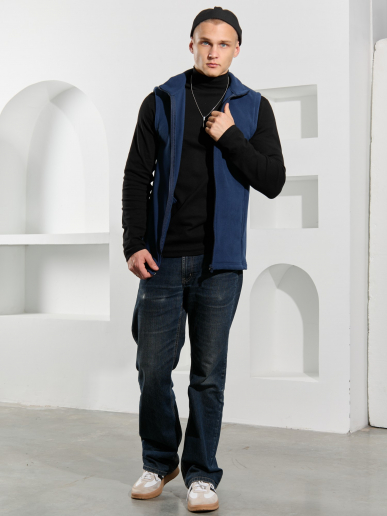 Жилет мужской Алтай-3 / тёмно-синий