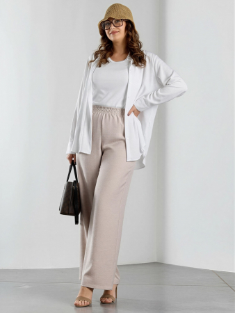 Женские брюки "Женский каприз-2" / бежевый