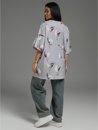 Женская футболка Ирбис / Чайки