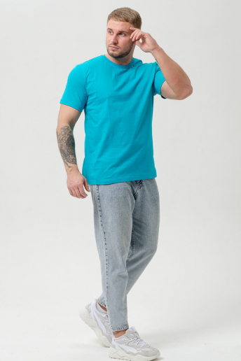Футболка унисекс 8471/3 / туркуаз