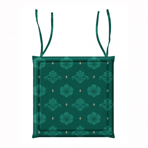 Подушка для стула "Verossa" 40/40 / Имеральд