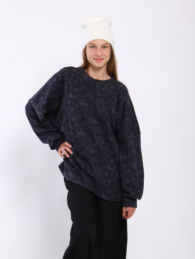 Детский лонгслив "Стрит" / Графит