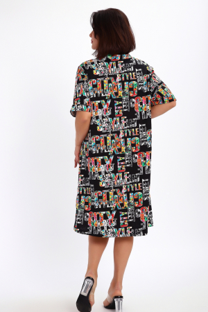 Женский халат 88146 / черный