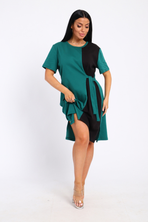 Женская туника 35285 / зеленый